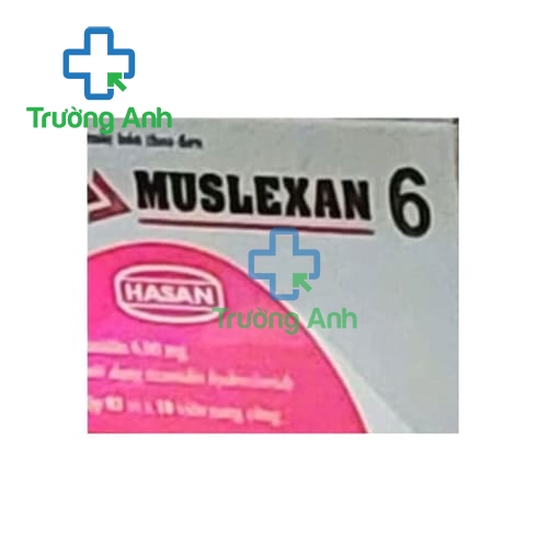 Muslexan 6 Hasan - Thuốc điều trị co cứng cơ hiệu quả
