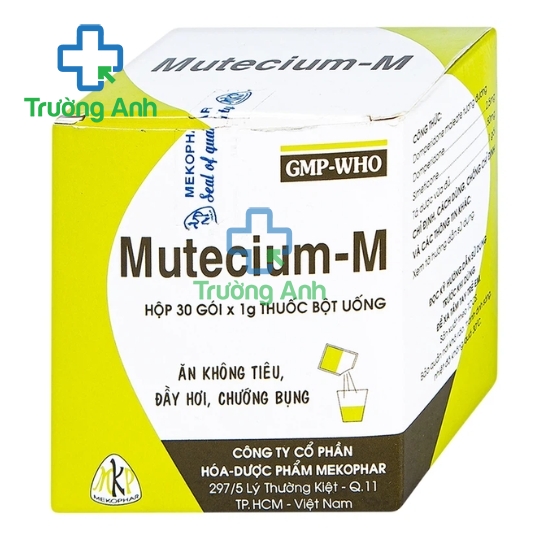 Mutecium-M (gói bột) - Thuốc điều trị buồn nôn hiệu quả của Mekophar