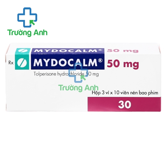 Mydocalm 50mg - Thuốc điều trị triệu chứng co cứng cơ hiệu quả