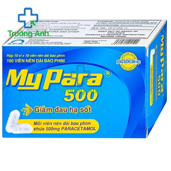 Mypara 500 (viên sủi) - Thuốc giảm đau, hạ sốt hiệu quả