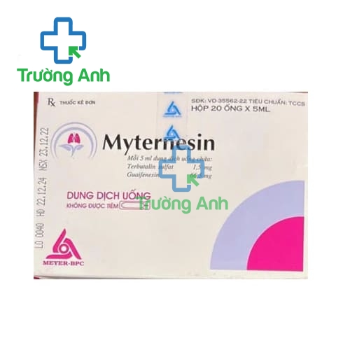 Myternesin Meyer-BPC (ống 5ml) - Thuốc điều trị co thắt phế quản