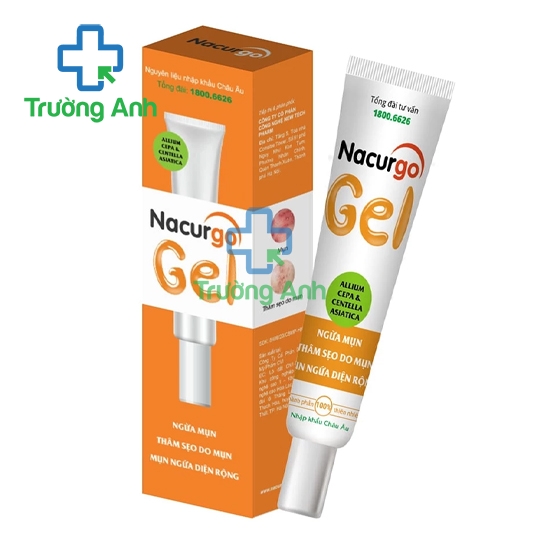 Nacurgo gel - Trị mụn hiệu quả