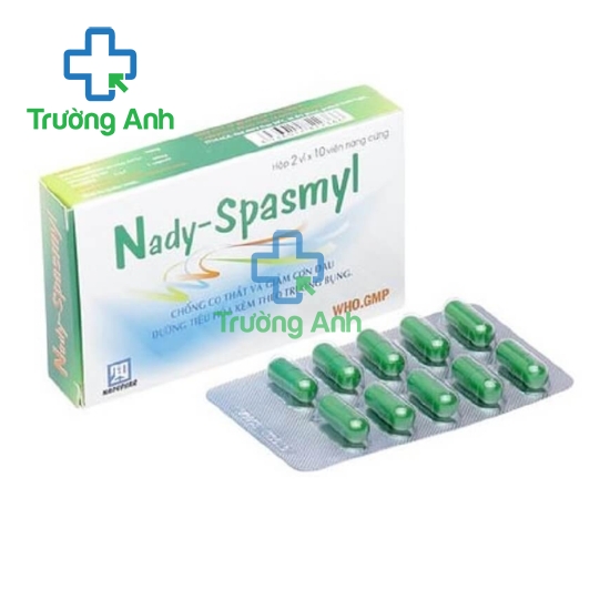 Nady-spasmyl NADYPHAR - Thuốc điều trị co thắt, giảm đau hiệu quả