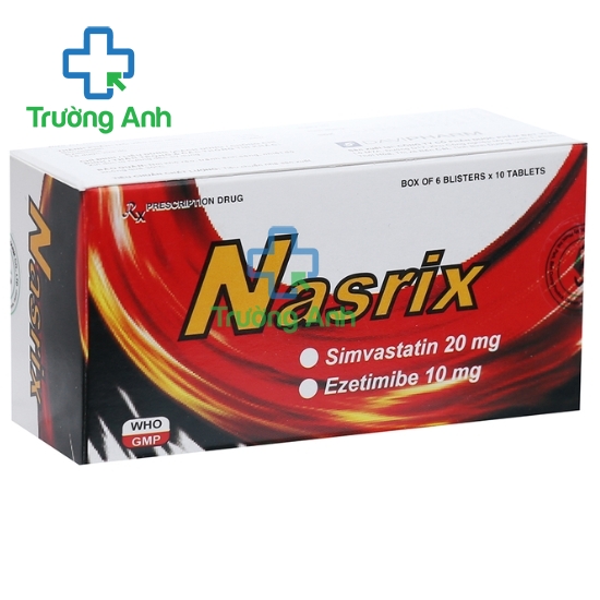 Nasrix - Thuốc hạ cholesterol của Davipharm