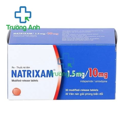 Natrixam 1.5mg/10mg - Thuốc điều trị cao huyết áp hiệu quả