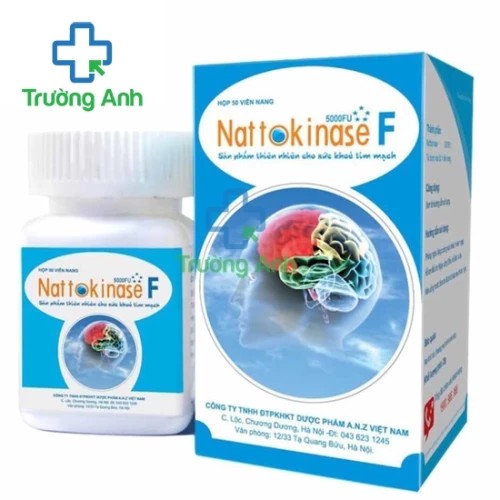 Nattokinase F - Giúp phòng ngừa và hỗ trợ điều trị đột quỵ hiệu quả