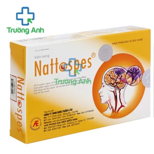 Nattospes - Giúp đánh tan các cục máu động hiệu quả