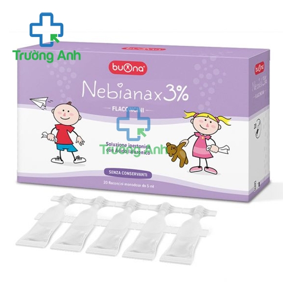 Bình xịt mũi Nebial 3% Spray Nasale giúp vệ sinh mũi hiệu quả