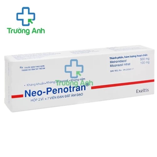 Neo-penotran - Thuốc điều trị nhiễm nấm âm đạo hiệu quả của Thổ Nhĩ Kỳ