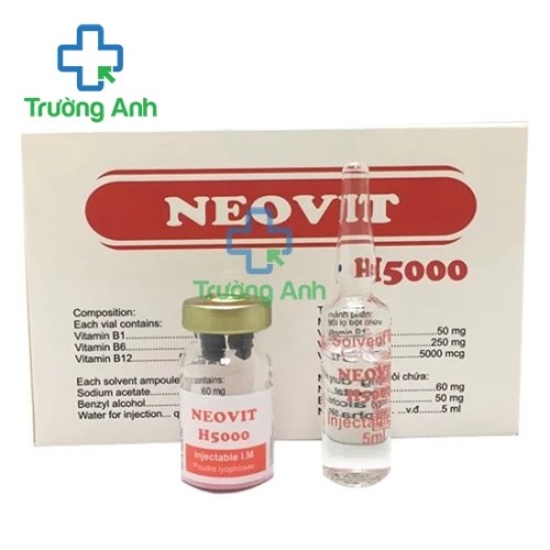 Neovit H5000 - Thuốc điều trị viêm dây thần kinh hiệu quả