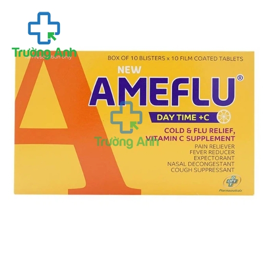 New Ameflu Day Time+C OPV - Thuốc giảm đau, hạ sốt hiệu quả