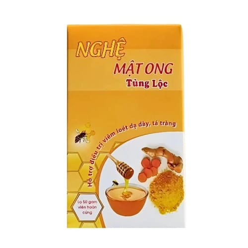 Nghệ mật ong Tùng Lộc- Hỗ trợ điều trị viêm loét dạ dày, tá tràng hiệu quả