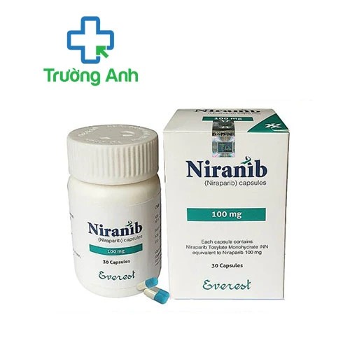 Niranib 100mg Everest - Thuốc điều trị ung thư buồng trứng hiệu quả