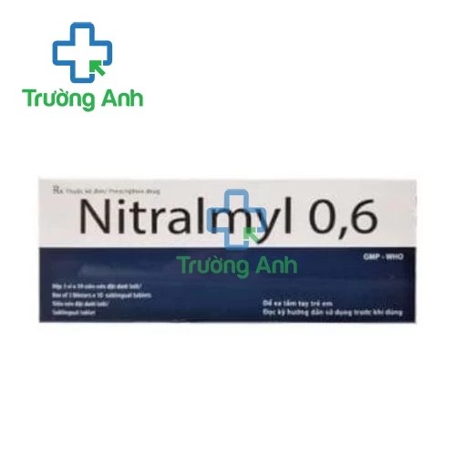 Nitralmyl 0,6 - Thuốc dự phòng cơn đau thắt ngực hiệu quả của Hataphar