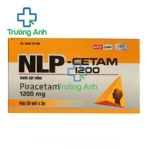 NLP-Cetam 1200 Armephaco - Thuốc điều trị hội chứng tâm thần thực thể