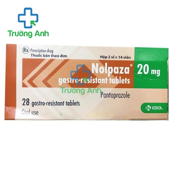 Nolpaza 20mg Krka - Thuốc điều trị trào ngược dạ dày thực quản