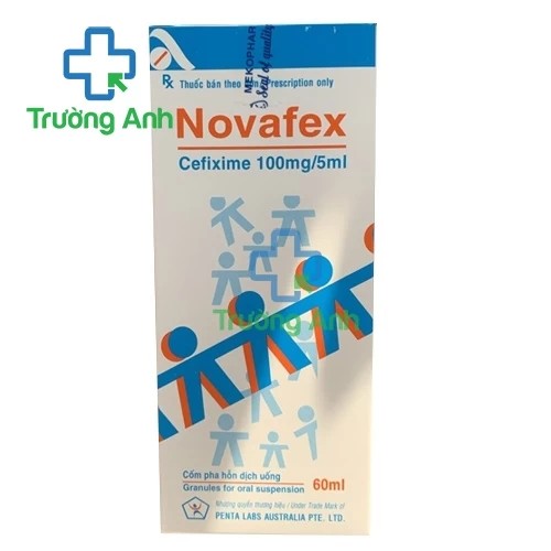 Novafex 100mg/5ml - Thuốc điều trị nhiễm khuẩn hiệu quả