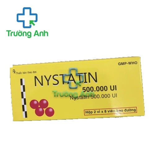 Nystatin 500.000UI Donaipharm - Thuốc điều trị nhiễm nấm hiệu quả