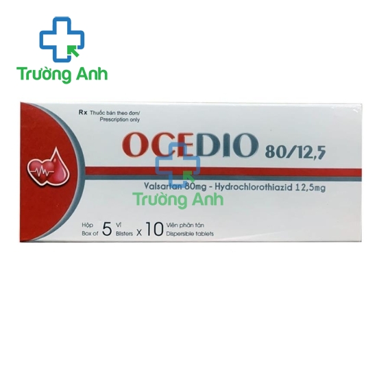 Ocedio 80/12,5 - Thuốc điều trị tăng huyết áp hiệu quả
