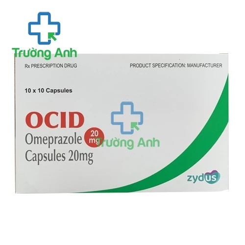 OCID 20mg viên - Thuốc điều trị viêm loét dạ dày, tá tràng của Zydus Cadila