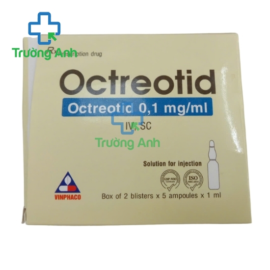 Octreotid Vinphaco - Thuốc điều trị khối u trong hệ nội tiết