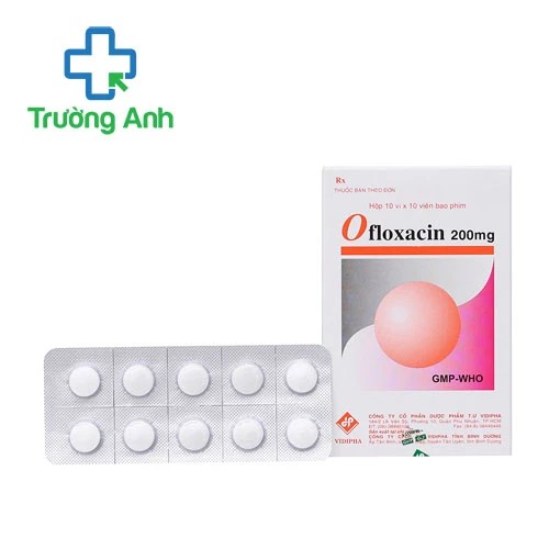Ofloxacin 200mg Vidipha - Thuốc điều trị nhiễm khuẩn hiệu quả