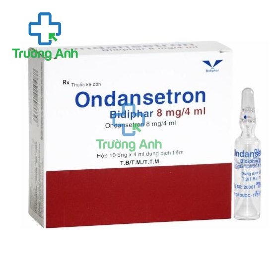 Ondansetron Bidiphar 8mg/4ml - Thuốc điều trị buồn nôn và nôn