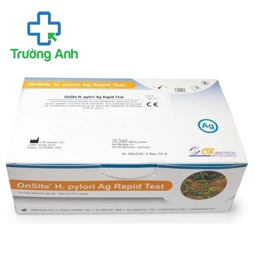 OnSite H.Pylori Ag Rapid Test (25 test) - Kit thử phát hiện H.pylori