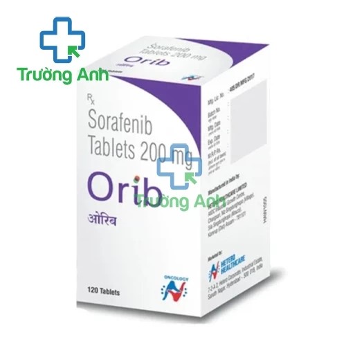Orib (Sorafenib) 200mg - Thuốc điều trị ung thư hiệu quả của Hetero Ấn Độ