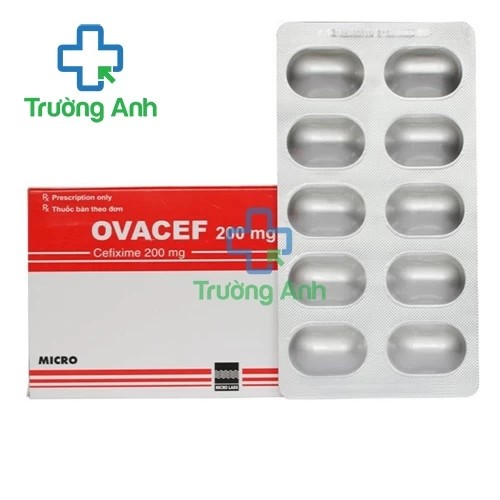 OVACEF - Thuốc điều trị nhiễm khuẩn đường niệu của Ấn Độ
