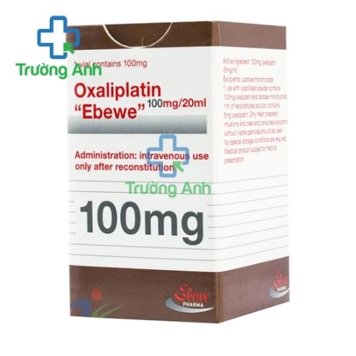 Oxaliplatin "Ebewe" 100mg/20ml- Thuốc điều trị ung thư ruột của Áo