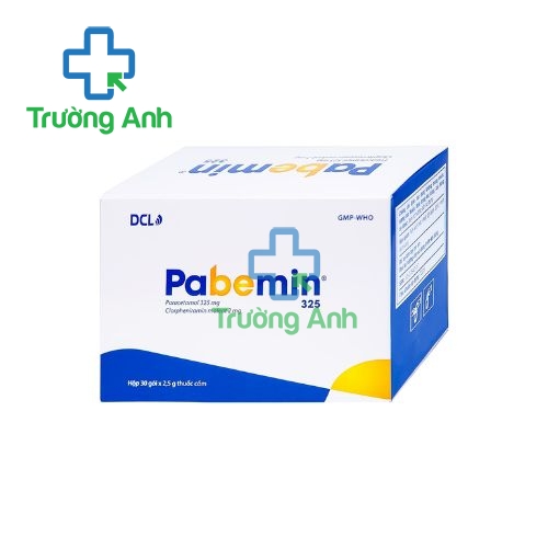 Pabemin 325 (cốm) - Thuốc giảm đau, hạ sốt hiệu quả của Cửu Long