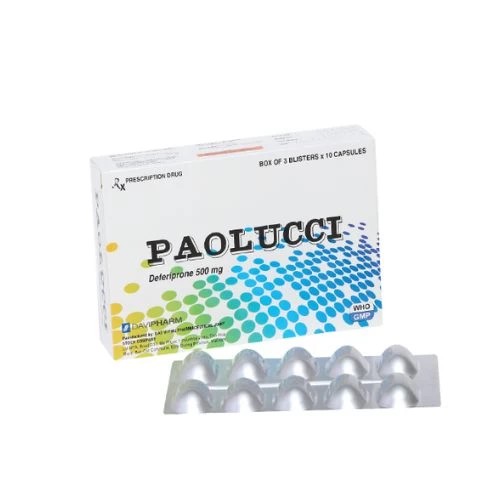 Paolucci - Thuốc thải sắt hiệu quả của Davipharm
