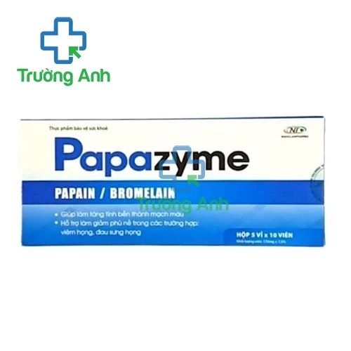 Papazyme - Hỗ trợ làm tăng tính bền thành mạch máu hiệu quả