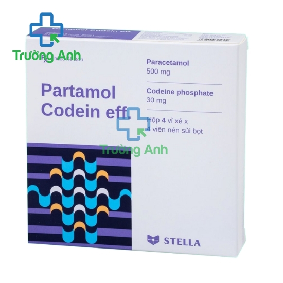 Partamol Codein (viên nén) - Thuốc giảm đau, hạ sốt hiệu quả