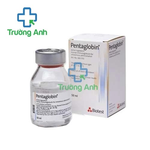 Pentaglobin 50ml - Thuốc điều trị nhiễm trùng nặng hiệu quả
