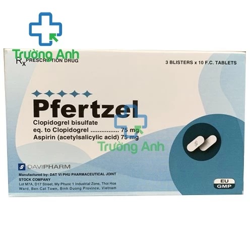 PFERTZEL - Thuốc điều trị nhồi máu cơ tim, đột quỵ hiệu quả của Davipharm