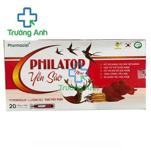 Philatop Yến Sào - Hỗ trợ bồi bổ sức khỏe, tăng cường sức đề kháng