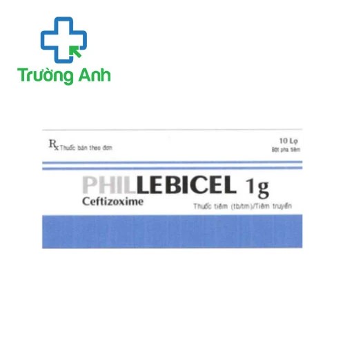 Phillebicel 1g - Thuốc điều trị nhiễm khuẩn hiệu quả