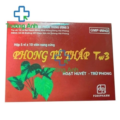 Phong tê thấp TW3 (viên nang) - Hỗ trợ giảm đau nhức xương khớp hiệu quả
