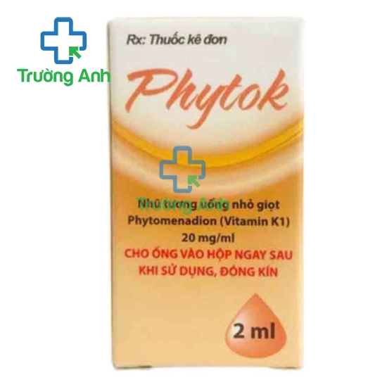 Phytok 2ml - Giúp bổ sung vitamin K hiệu quả của CPC1 Hà Nội