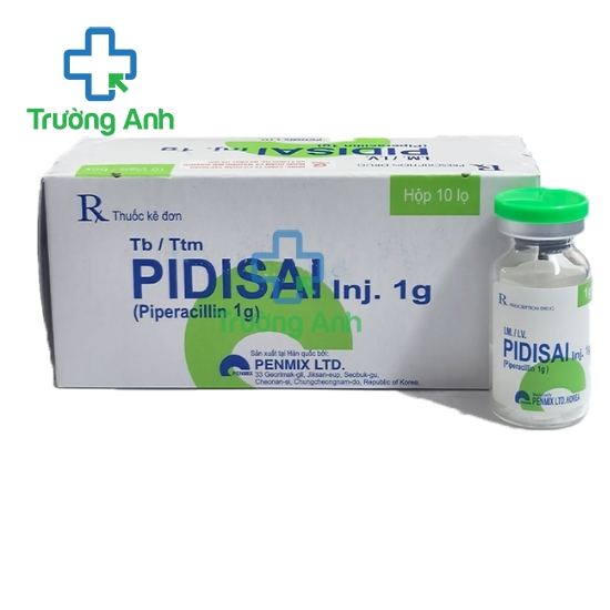 Pidisai Inj. 1g Penmix - Thuốc điều trị nhiễm khuẩn hiệu quả