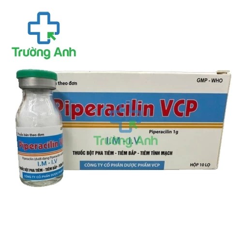 Piperacilin 1g VCP - Thuốc điều trị nhiễm khuẩn hiệu quả