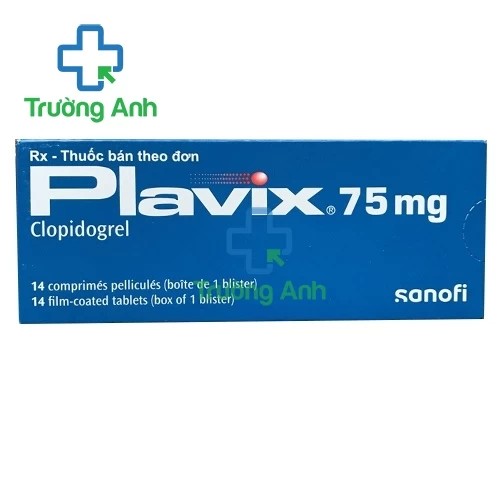Plavix 75mg (14 viên) - Thuốc giúp dự phòng huyết khối do xơ vữa hiệu quả của Pháp