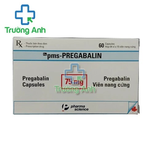 PMS Pregabalin 75mg - Thuốc điều trị đau thần kinh hiệu quả của Canada