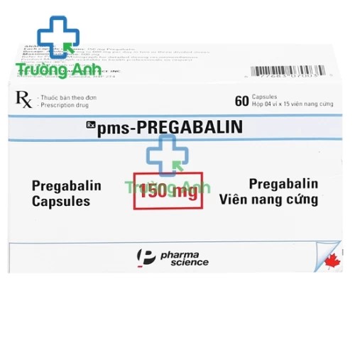 PMS Pregabalin 150mg - Thuốc điều trị đau thần kinh hiệu quả của Canada