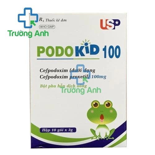 Podokid 100 - Thuốc điều trị nhiễm khuẩn hiệu quả