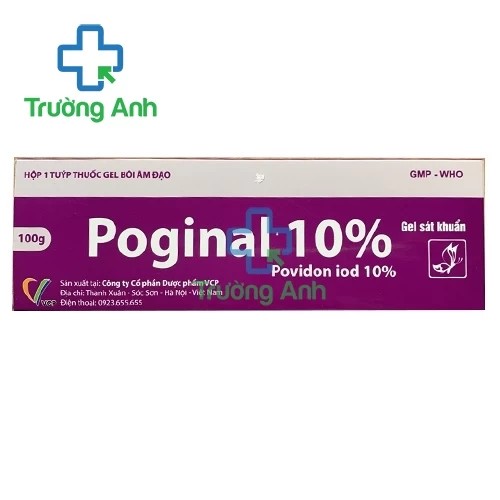 Poginal 10% gel - Povidon 100g VCP