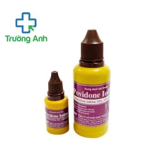 Povidone Iodine 10% 90ml F.T.Pharma (dd sát khuẩn) - Giúp sát trùng da hiệu quả