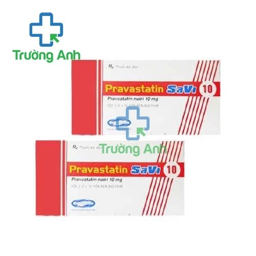 Pravastatin Savi 10 - Thuốc điều trị tăng cholesterol máu hiệu quả